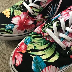 Floral Vans